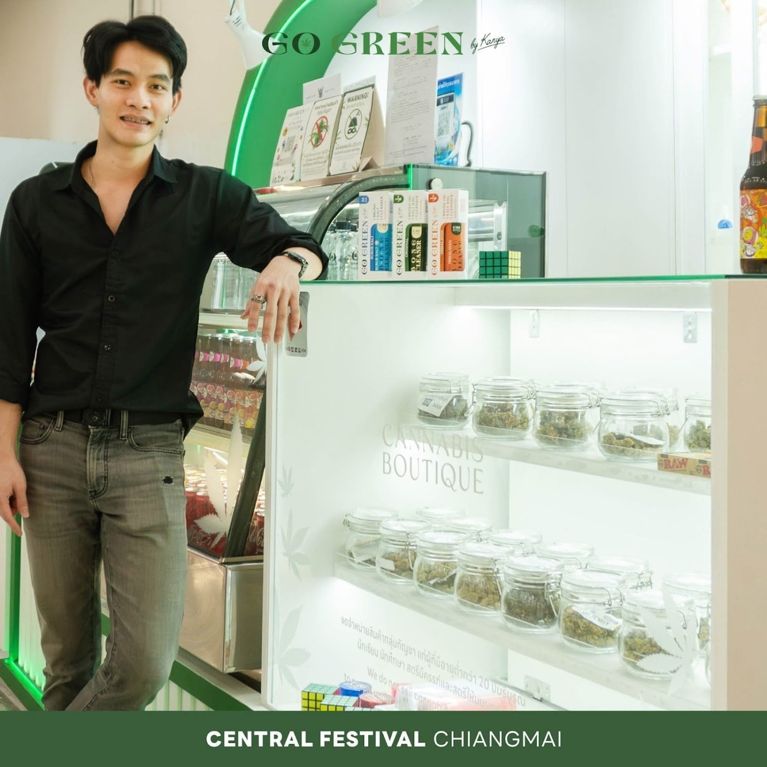 Go Green By Kanya Weed Dispensary And Cannabis Central Festival