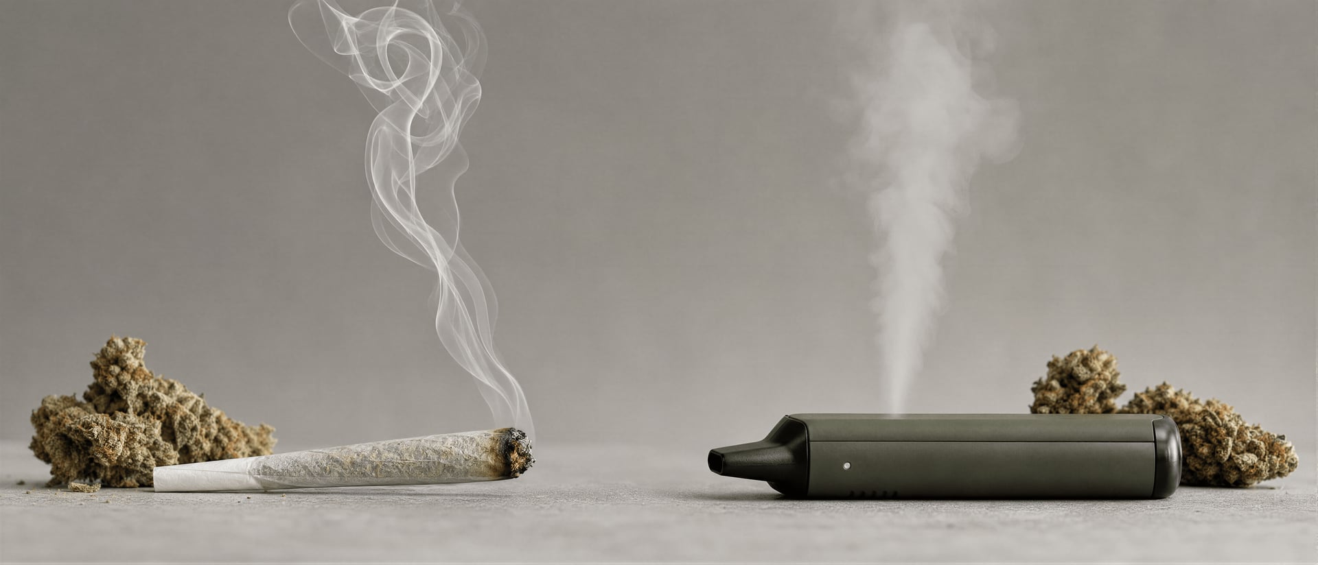 Chemische Veränderungen bei Cannabis-Verdampfung gegenüber Rauchen