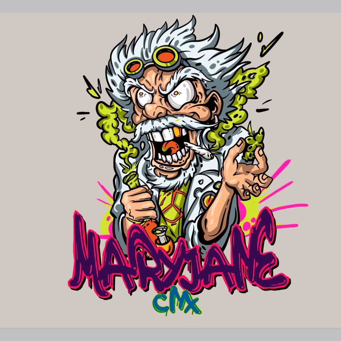 Cannabis Social Club Mary Jane CNX logó