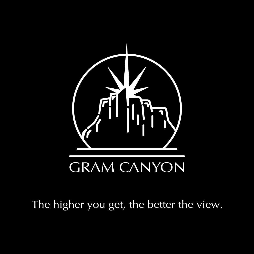 نادي القنب الاجتماعي Gram Canyon شعار